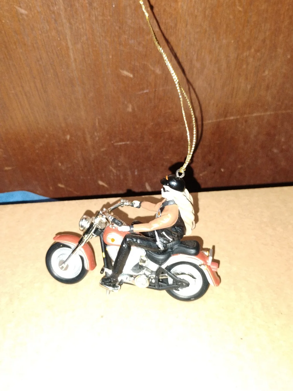 Hallmark Harley-Davidson Barbie Ornament 2001 QXI8885 Of Collection